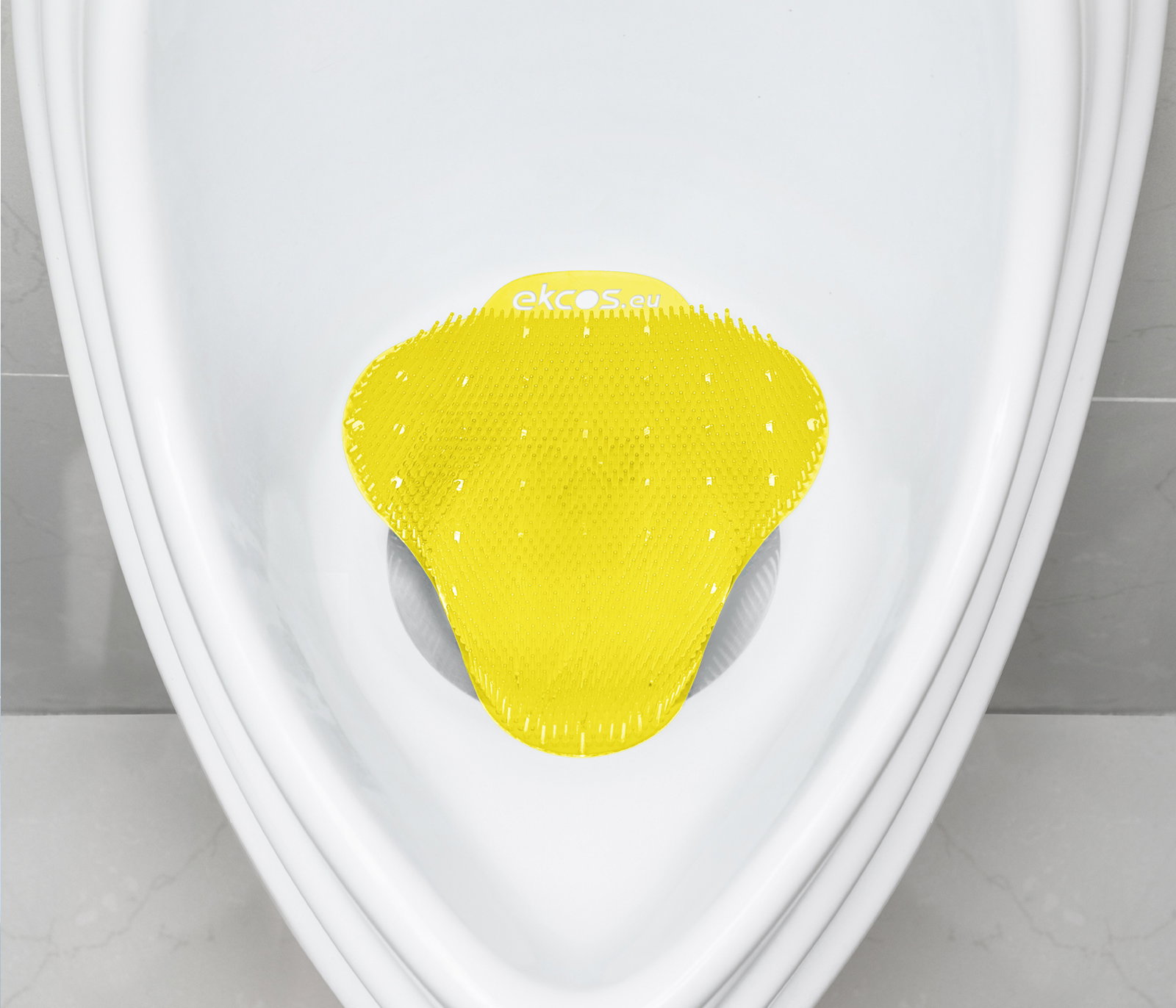 Urinal insert ekcoscreen, yellow / citrus