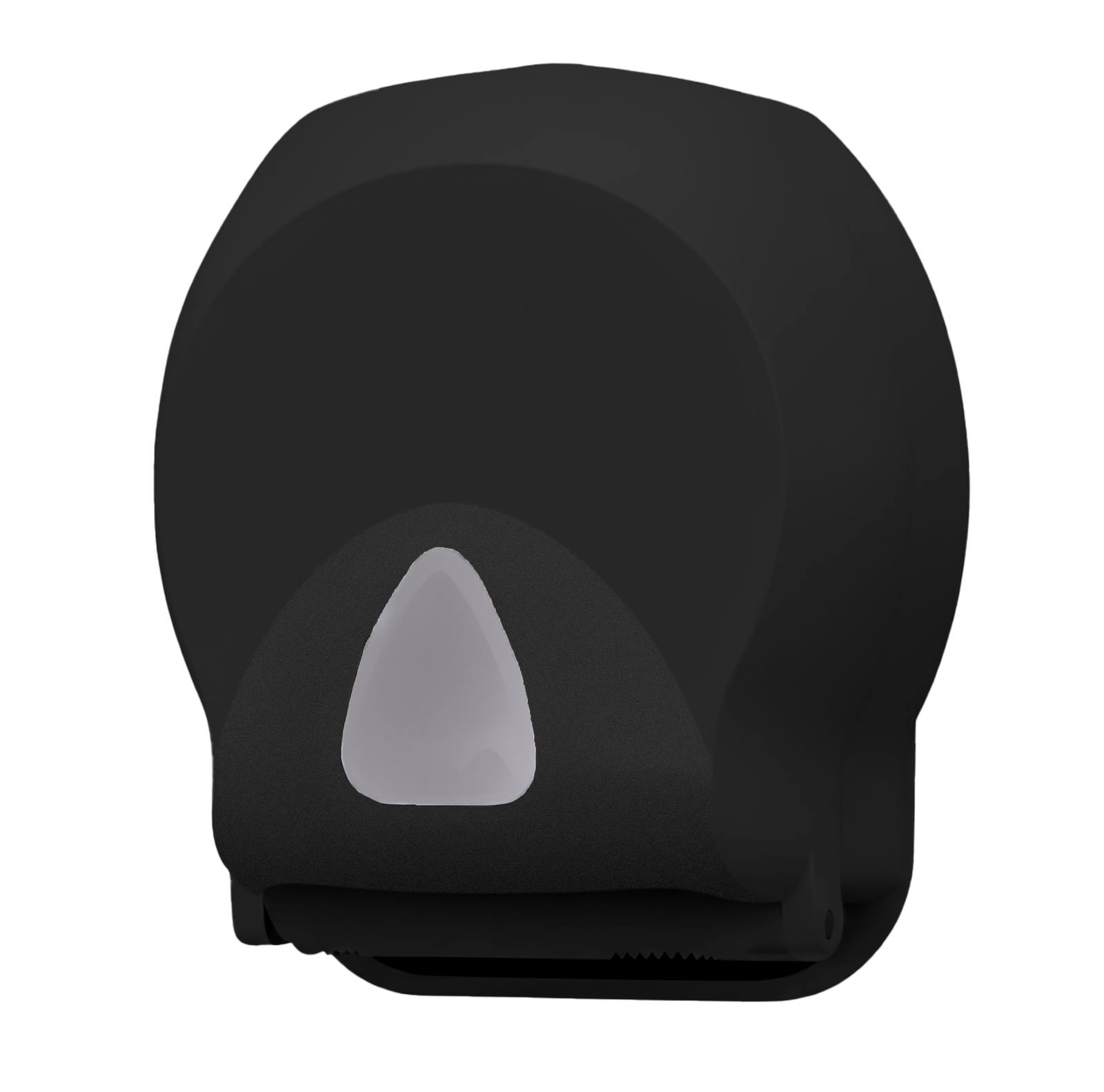 Jumbo toilet roll dispenser plastic, black