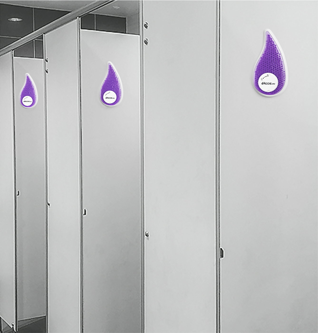 Lufterfrischer fresh drop, purple / lavender