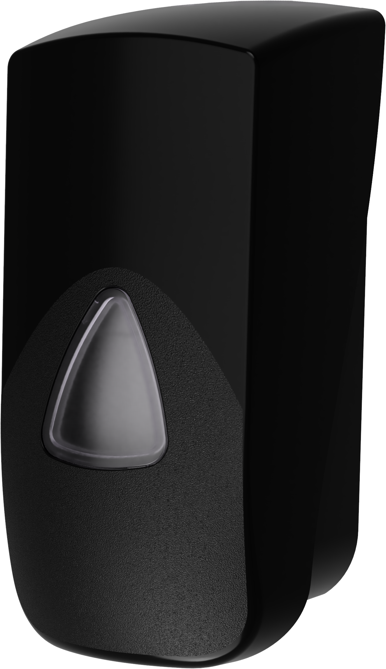Plastic soap dispenser, black